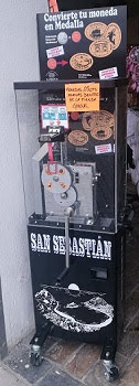 Muntautomaat San Sebastián 5 (2018) in Kaiko Pasealekua, 9, 20003 Donostia, Gipuzkoa – Titelafbeelding