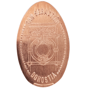 Barandilla de La Concha – Moneda elongada