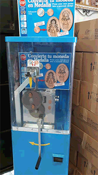Muntautomaat Virgen del Rocío 1 in Almonte