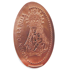 Virgen de la Bella 2 – Pressmünze