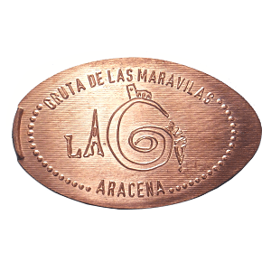 Logo La Gruta – Geplette munt