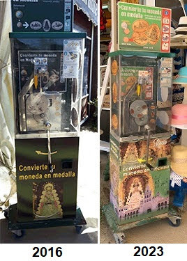 Muntautomaat El Rocío 3 in Almonte