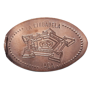 Souvenir coin Catedral in Jaca