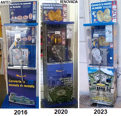 Coin machine Catedral in Jaca