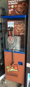 Münzautomat Castillo (2017) in Loarre – Titelbild
