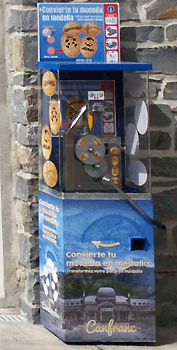 Münzautomat Estación de Canfranc (2019) – Titelbild