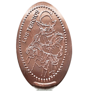 Souvenir coin Ciudadela (2021) in Jaca