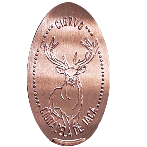 Souvenir coin Ciudadela (2021) in Jaca