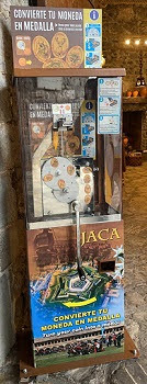 Coin machine Ciudadela (2021) in Jaca