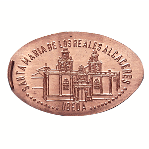 Santa María de los Reales Alcazares. Error. "Alcaceres" – Geplette munt