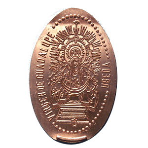 Virgen de Guadalupe – Geplette munt