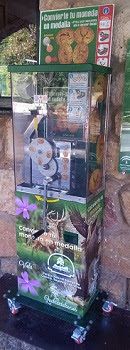 Münzautomat Sierra de Cazorla (2017) in La Iruela – Titelbild