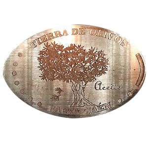 Tierra de olivos. Olivo. Baeza - Jaén – Pressmünze