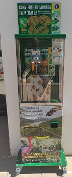 Münzautomat Collado del Almendral (2022) in Hornos – Titelbild