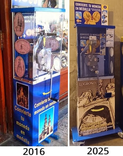Münzautomat Catedral in Logroño – Titelbild