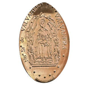 Virgen de Valvanera – Pressmünze