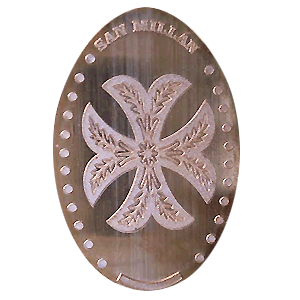 Cruz de San Millán – Pressmünze