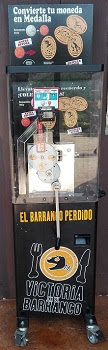 Muntautomaat El Barranco Perdido (2019) in Enciso – Titelafbeelding