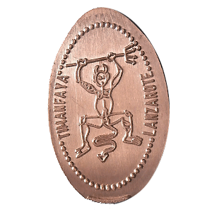 Logo Timanfaya – Pressmünze