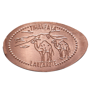 Camellos.Timanfaya – Pressmünze