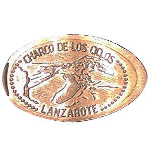 Souvenirmunt El Golfo in Yaiza
