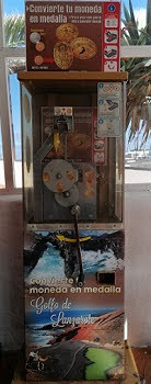 Muntautomaat El Golfo in Yaiza