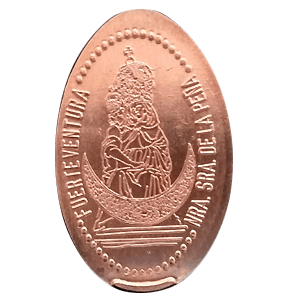 Virgen de la Peña – Pressmünze