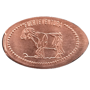 Cabra majorera. Variante a GC-007-2 y GC-029-2 – Pressmünze