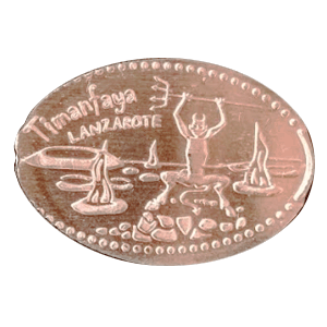 Diablillo de Timanfaya – Pressed coin