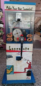 Muntautomaat Playa Blanca (Réplica) in Yaiza