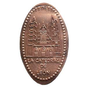 Catedral de León – Geplette munt