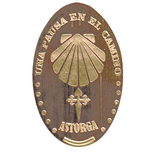 Concha de peregrino. Una pausa en el camino – Pressmünze