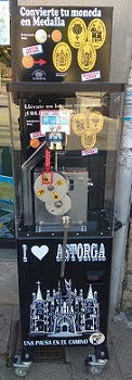 Münzautomat Astorga (2019) – Titelbild