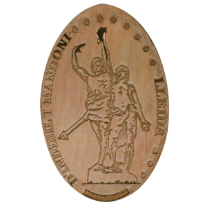D'Indíbil i Mandoni – Pressmünze