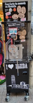 Münzautomat Turística (2021) in Lleida – Titelbild