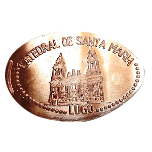 Catedral de Lugo – Geplette munt