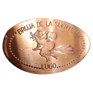 Souvenirmünze Turística 2 in Lugo