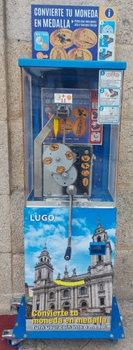 Münzautomat Turística 2 in Lugo