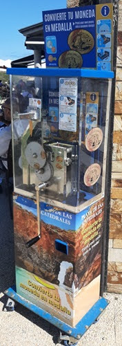 Münzautomat Playa de las catedrales (2023) in Ribadeo – Titelbild