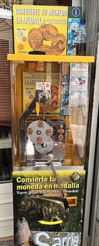 Münzautomat Sarria (2024) – Titelbild