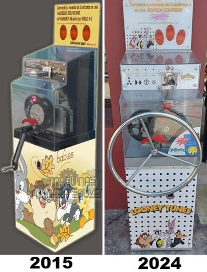 Münzautomat Parque Warner 8/14 in M-301, Km 15.5, 28330 San Martín de la Vega, Madrid – Titelbild