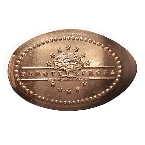 Logo Parque Europa – Pressmünze