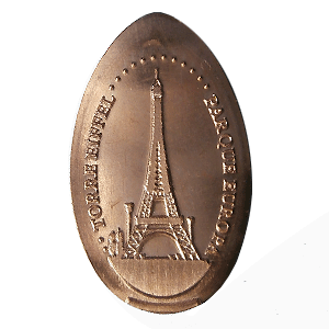 Torre Eiffel – Pressmünze