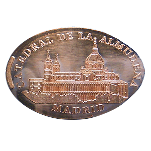 Catedral de La Almudena – Geplette munt