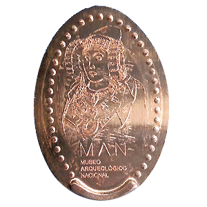 Dama de Elche – Geplette munt