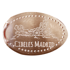 Fuente de Cibeles – Geplette munt