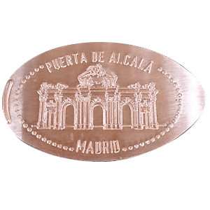 Puerta de Alcalá – Geplette munt