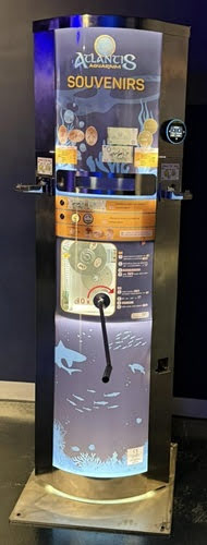 Muntautomaat Atlantis Aquarium 2025-2 in Arroyomolinos – Titelafbeelding