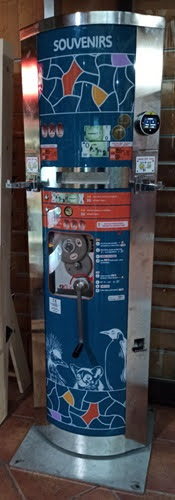Muntautomaat Faunia 2025-1 in Madrid