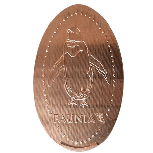Pingüino – Moneda elongada